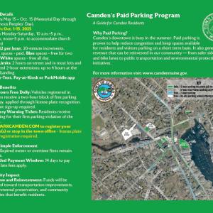 Paid Parking Guide and Map