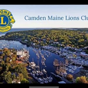 Camden Maine Lions Club Logo