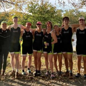 Mixed Eight - L to R - Coach Bob Van Twvyer, Cox Kali Brown, Mark McAllister, Leslie Forand, Amy Mitchell, Marnie Read, Grace Doolen, Jake Roux, Robert Wickenden, Cabot Adams  Mixed Quad - Hugh Brock, Amy Dyer, Will Schaetzke, Meredith Currier  Mixed Eight - Marnie Read, Grace Doolen, Leslie Forand, Amy Mitchell, Jake Roux, Mark McAllister, Robert Wickenden, Cabot Adams, cox Kali Brown  Stephanie Last and Polly Saltonstall  Cathy Kemper