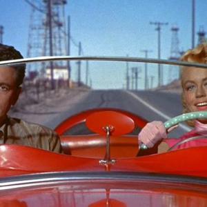 Rock Hudson and Dorothy Malone in a scene from Written On The Wind. (Photo courtesy Strand Theatre) Rock Hudson and Dorothy Malone in a scene from Written On The Wind. (Photo courtesy Strand Theatre)