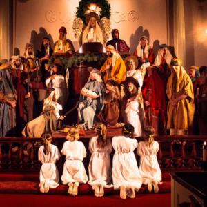First Parish Pageant Tableau