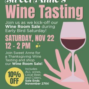 Wine Tasting at Southport General Store