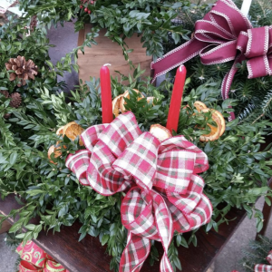 Make your own holiday wreath