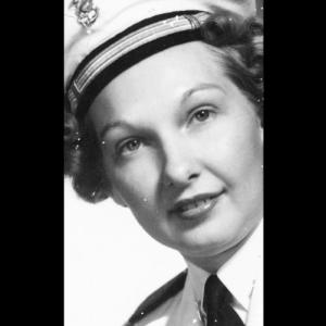 Retired U.S. Navy Lieutenant Mrs. Bertha Korpinen Standard, RN