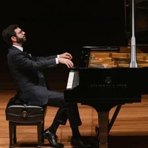 Michael Stephen Brown at piano