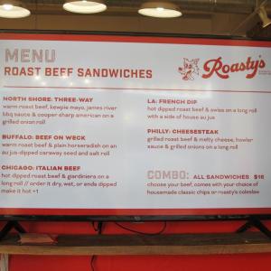 The menu board. Photo by Kay Stephens