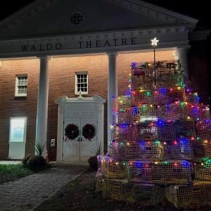 All lit up (Photo courtesy The Waldo Theatre)