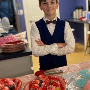 Finn Miller as waiter
