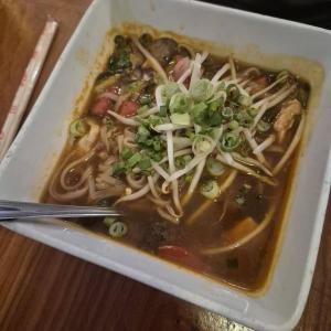 Bill's Buddha Bowl with a kick of heat. Photo by Kay Stephens