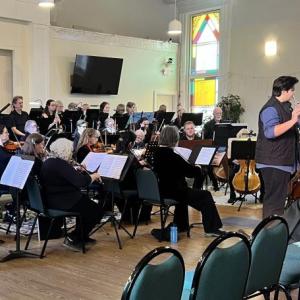 Concert with flute soloist