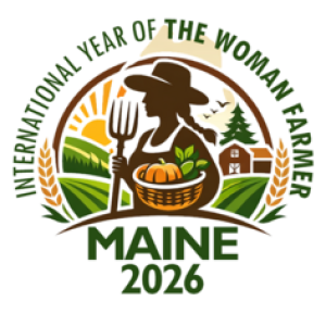 Year of the Woman Farmer in Maine logo
