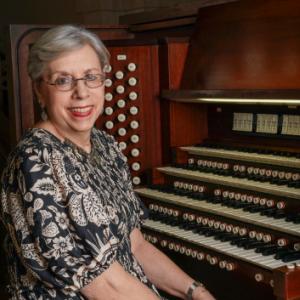 Gail Archer at organ