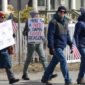 No Kings, Rockland, Maine, March 28, 2026