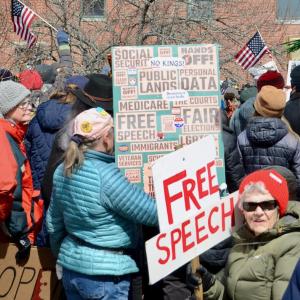 No Kings, Rockland, Maine, March 28, 2026