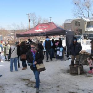 Delvino's outdoor bar. Photo by Kay Stephens
