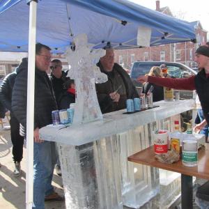 Darby's Restaurant's ice bar. Photo by Kay Stephens
