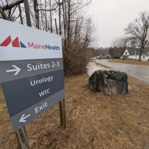 Street sign for WIC location