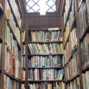 books in a library
