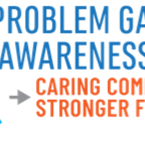 Problem Gambling Awareness Month logo