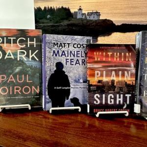 selection of library books