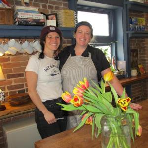 Anna Hymanson and Kelsey Woodworth. Photo by Kay Stephens