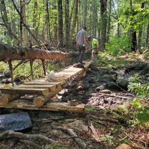 Sheepscot Headwaters Bridge (Photo courtesy Hills to Sea Coalition)