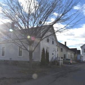 A proposed renovation of 20 Elm Street into apartment units returns to Rockland Planning Board on Tuesday, April 7, 2026. This photo was taken in January 2025. (Photo by Sarah Thompson)
