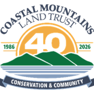 Coastal Mountains Land Trust 40th anniversary logo
