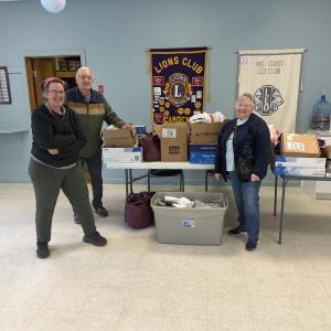 Did You Know… Camden Lions Club collects used glasses, cell phones and hearing aids from the community to repurpose for those in need?   Lion Sunshine scored approximately 12,000 pairs of glasses from her optician in Bucksport!