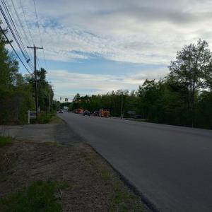 cellphone view from gas station