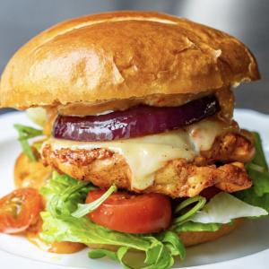 Our famous Tandoori Chicken Sandwich 