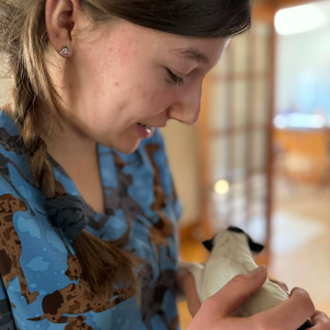 holding animal