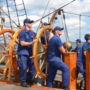 Aboard the Coast Guard cutter Eagle, 2013. (File photo, Lynda Clancy)
