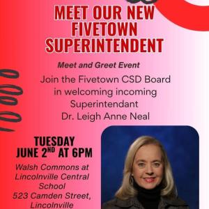 Five Town Superintendent