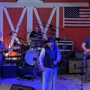 band members in performance