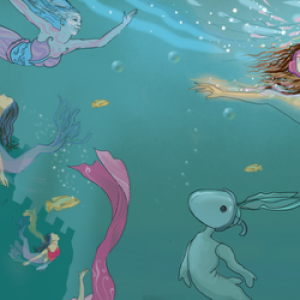mermaid scene from the book