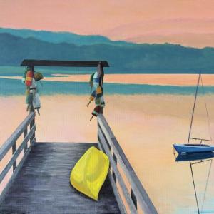 Hatchett Cove painting