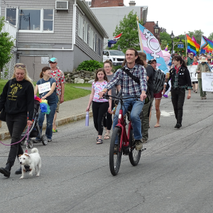 Belfast Has Pride parade, June 6, 2026. (photo by Erica Thoms)