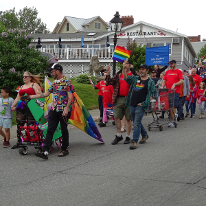 Belfast Has Pride parade, June 6, 2026. (photo by Erica Thoms)