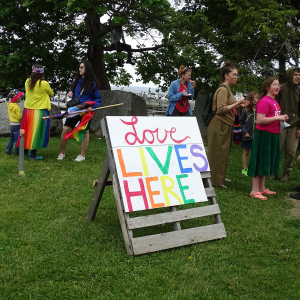 Belfast Has Pride after-party, June 6, 2026. (photo by Erica Thoms)