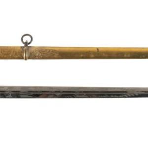 1275 - Presentation Sword Brig Gen Sylvester Churchill, USA Inspector Gen Mexican War