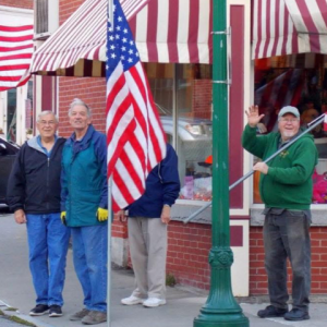 Did You Know… Camden Lions Club purchases and displays the American Flag on Independence Day in downtown Camden?