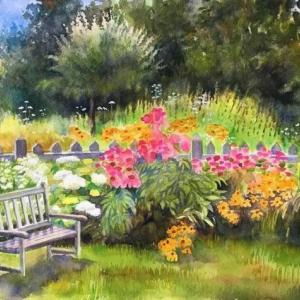 Cassie Sano as the En Plein Air Artist-Cassie will be working throughout the day at a