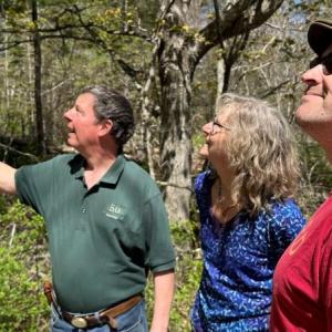 three adults