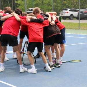 (CHRHS Boys Tennis Team (Photo courtesy Gary Spinney)