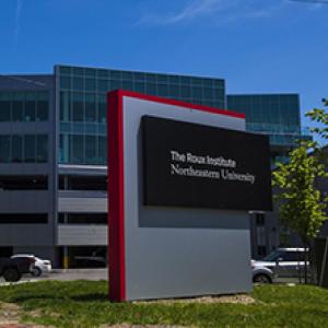 Roux Institute sign