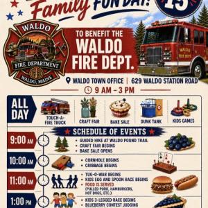 poster of schedule of events