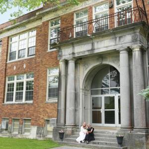 front side of building