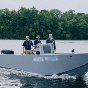 men in boat