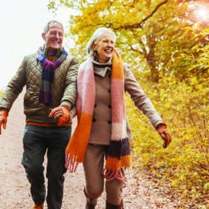 Metro fall senior walk